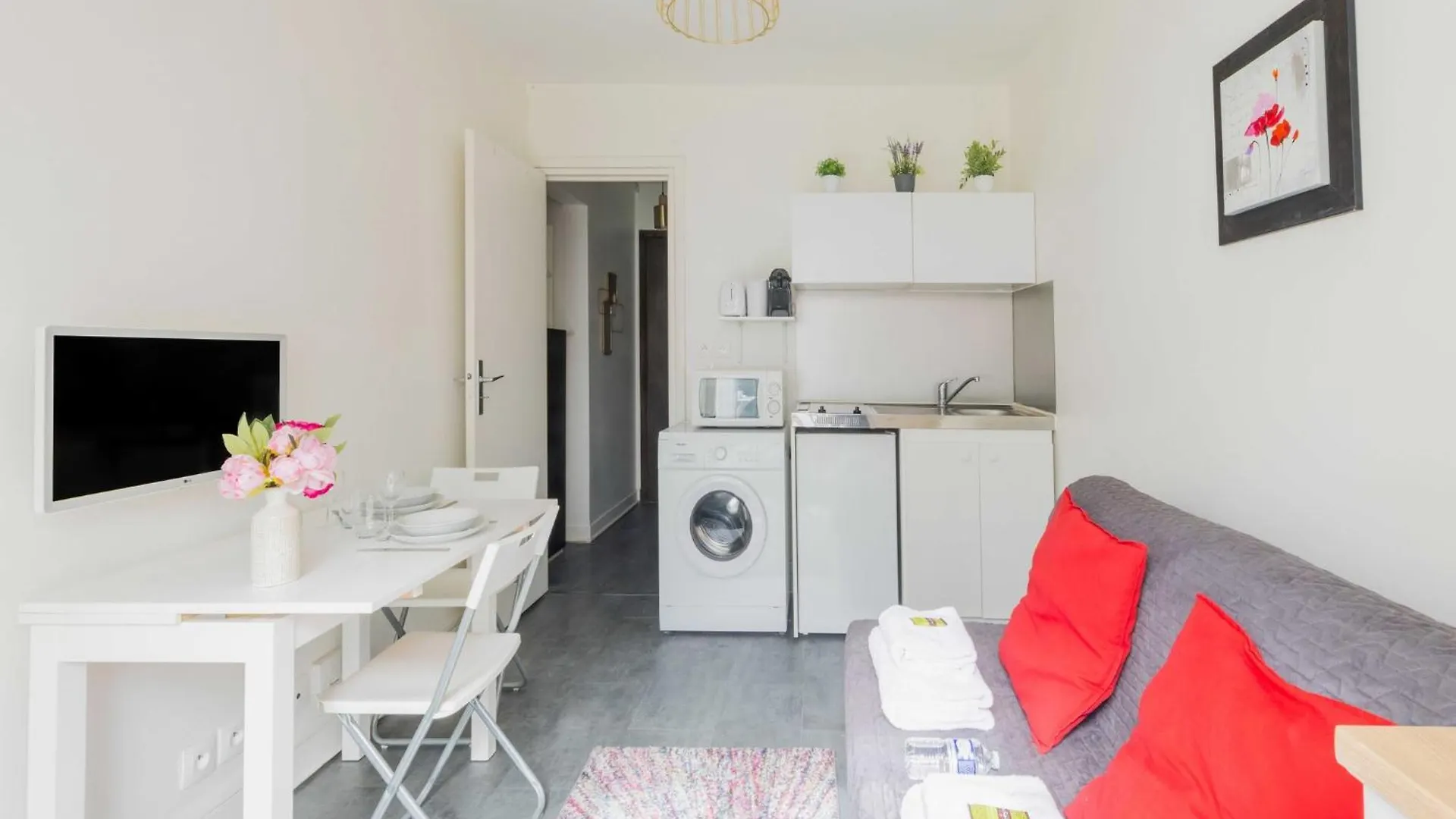 Studio Near Bassin De La Villette - 2P Balcony Paris 0*,